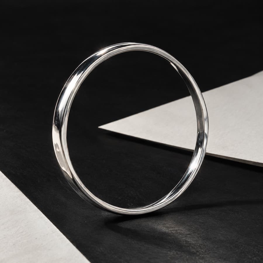 Bangle Plain 3 mm — unengraved blank