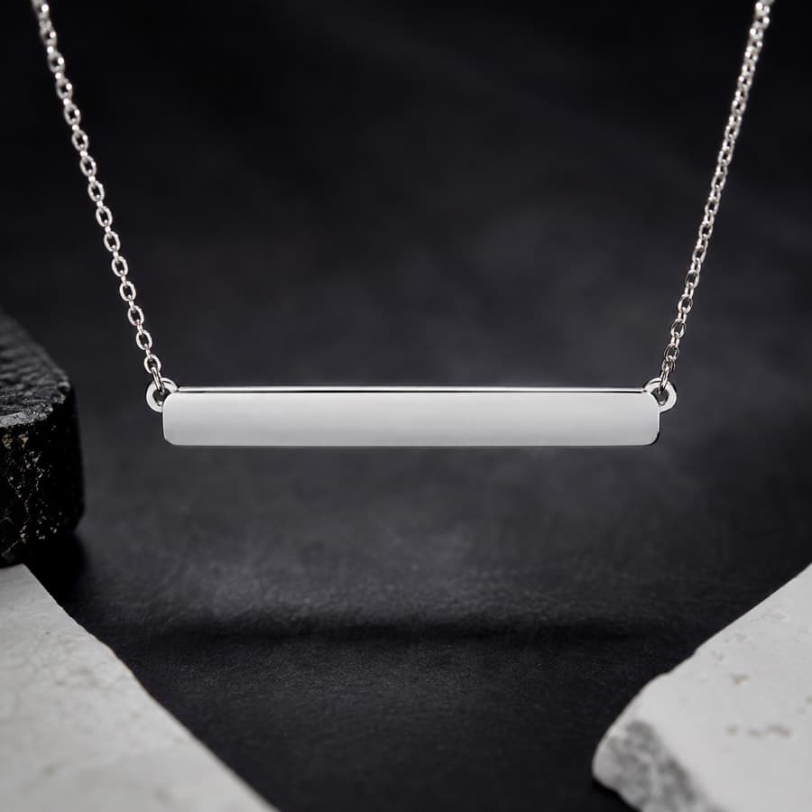 Coordinates Bar 30 × 5 mm — unengraved blank