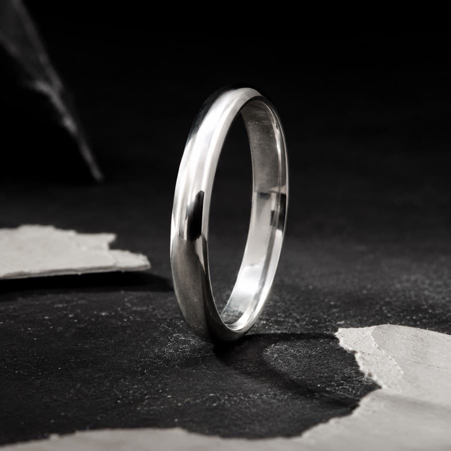 Court Band 3 mm — unengraved blank