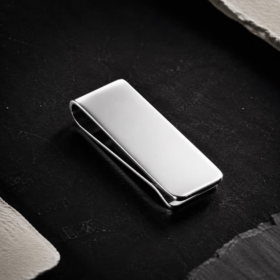 Money Clip Blank — unengraved blank