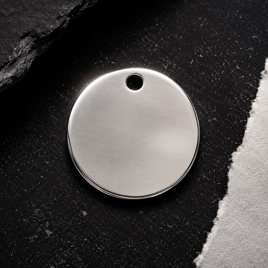 Round Disc 20 mm — unengraved blank