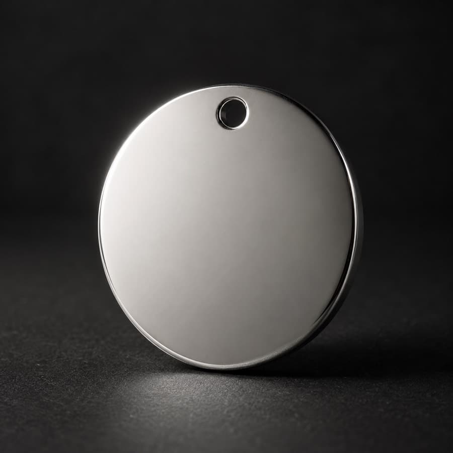 Round Disc 25 mm — unengraved blank