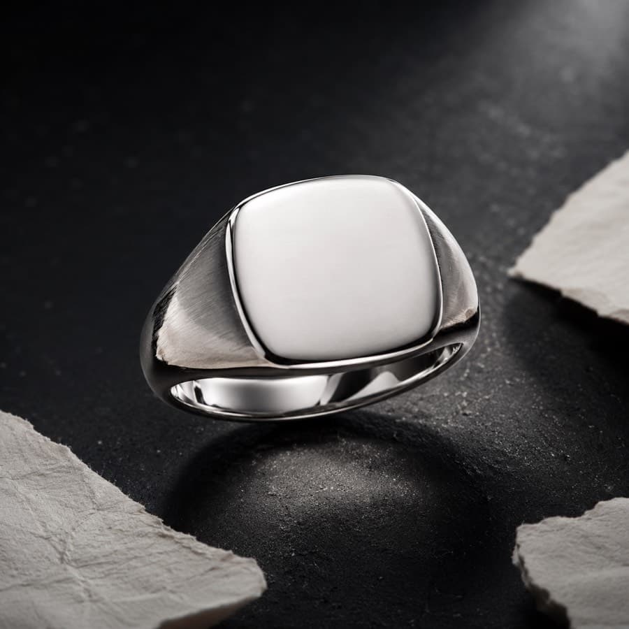 Signet Cushion — unengraved blank