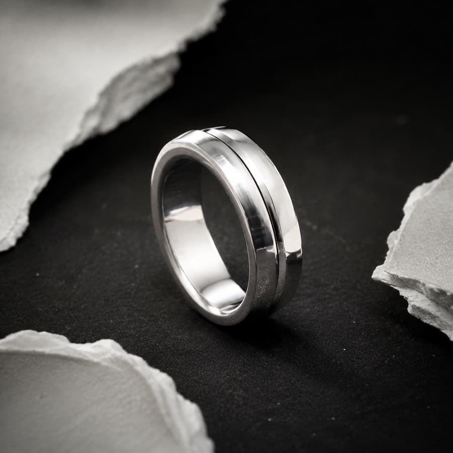 Spinner Ring 6 mm — unengraved blank