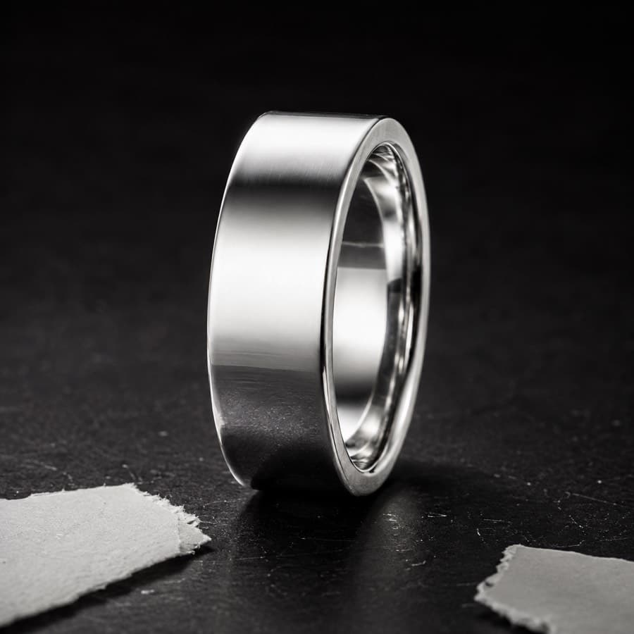 Wide Band 8 mm — unengraved blank
